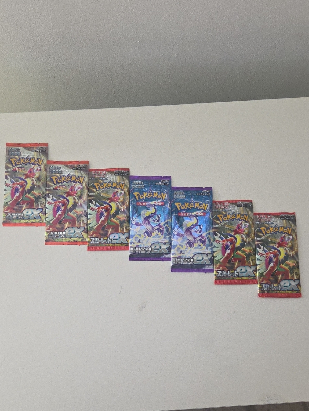 Pokemon Card Game Scarlet & Violet Expansion Booster Pack ex (Japanese)  7 packs